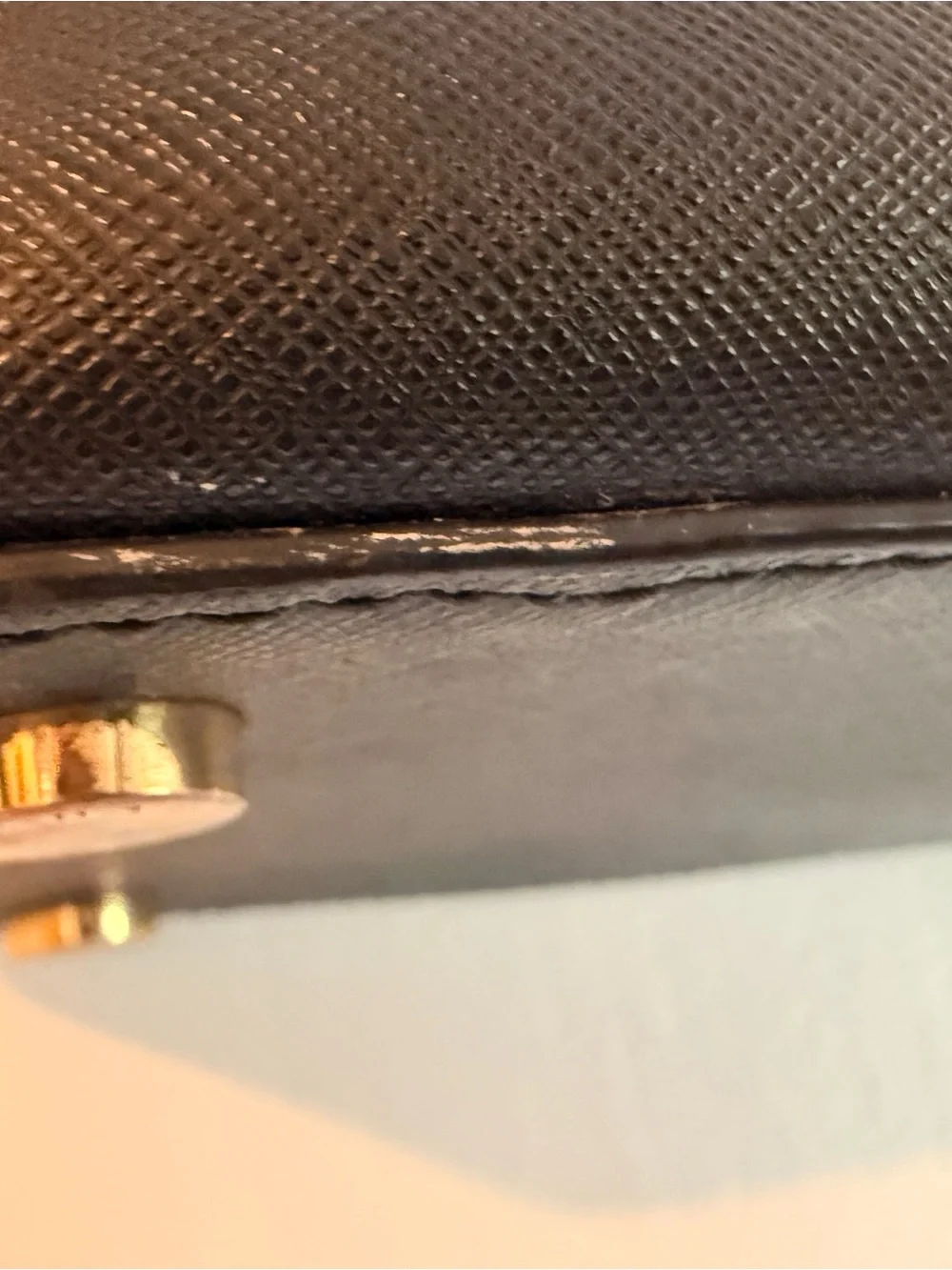 Michael Kors Black Saffiano Leather Savannah Convertible Satchel Bag